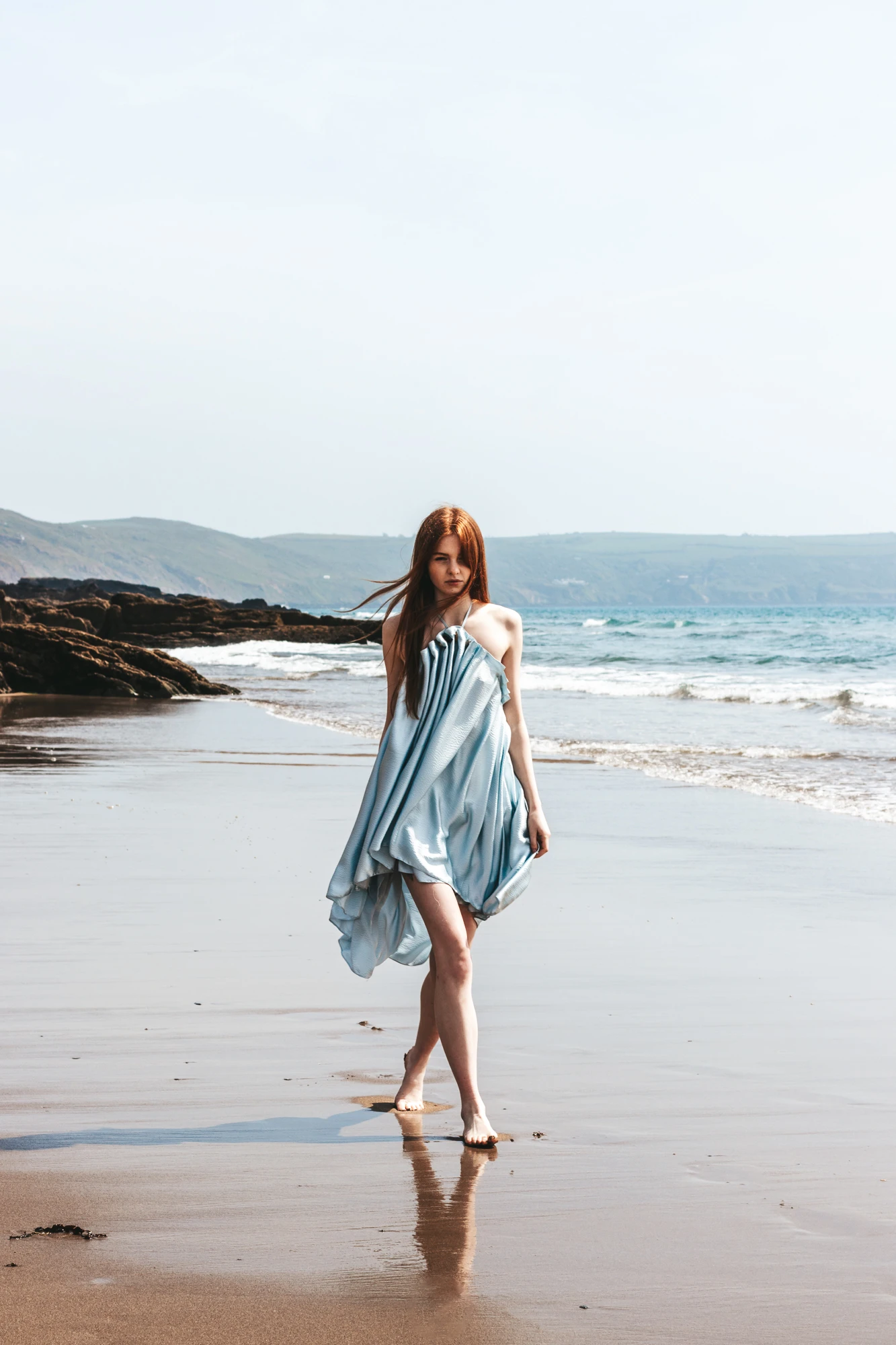 Whitsands look against the sea